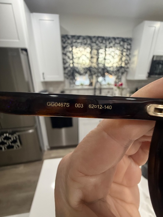 New with receipt Gucci 62mm Shield Aviator main image 6